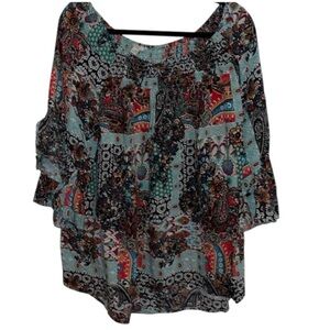 🌹CEST. 1946 BELL SLEEVED BLOUSE